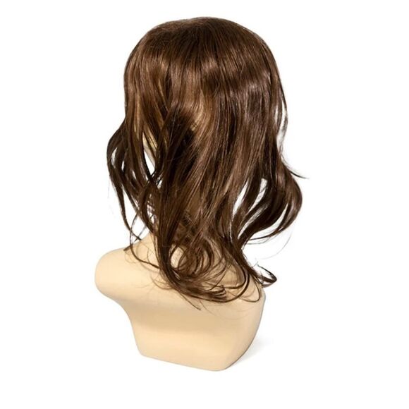 WigPro 806S Top Blend (TOPPER) Wig Pre Styled 4-Clips Synthetic Color 16/22. - Picture 3 of 7